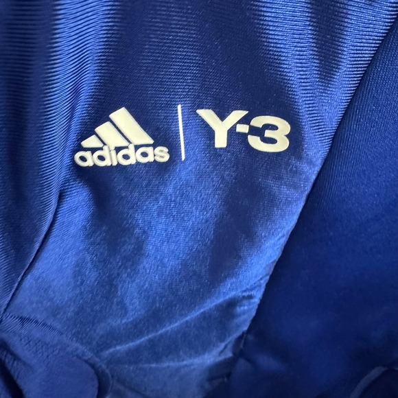 Adidas Y3 Roland Garros Paris Blue Full Zip Track Jacket Mens Medium - Picture 4 of 8
